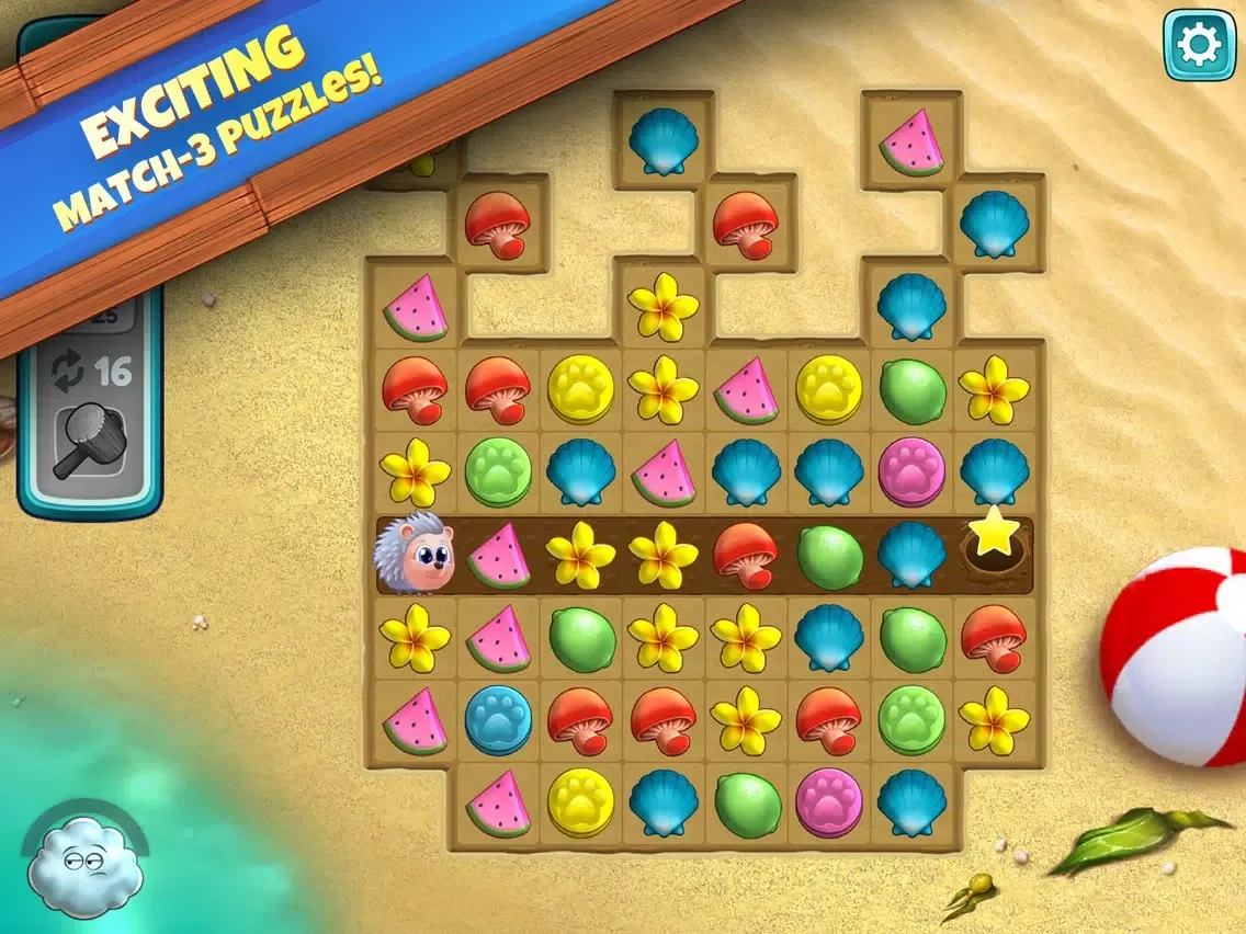 Capturas de pantalla de Animal Cove: Match 3 Adventure iPad 