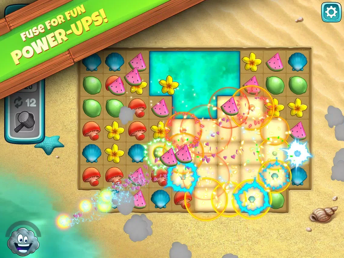 Capturas de pantalla de Animal Cove: Match 3 Adventure iPad 