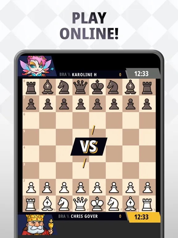 Capturas de tela do Chess Universe+ iPad 