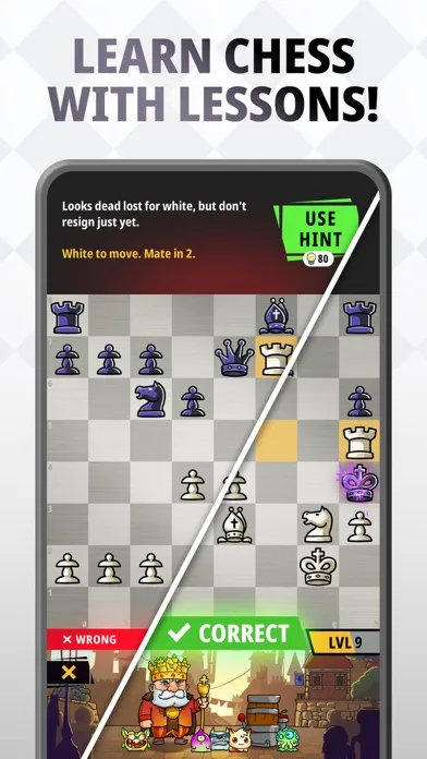 Capturas de tela do Chess Universe+