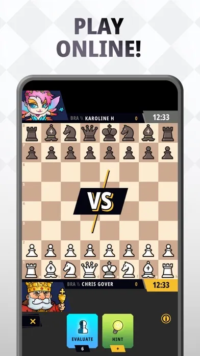 Capturas de tela do Chess Universe+