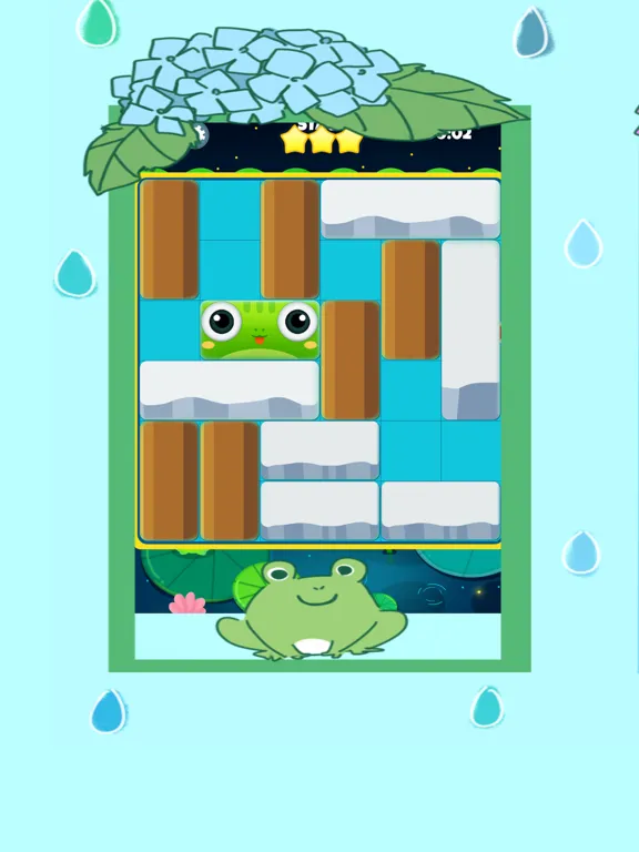 Tangkapan layar Unblock Frog - Brain Games iPad 