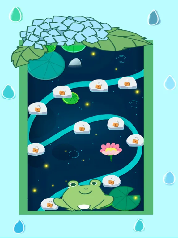 Tangkapan layar Unblock Frog - Brain Games iPad 