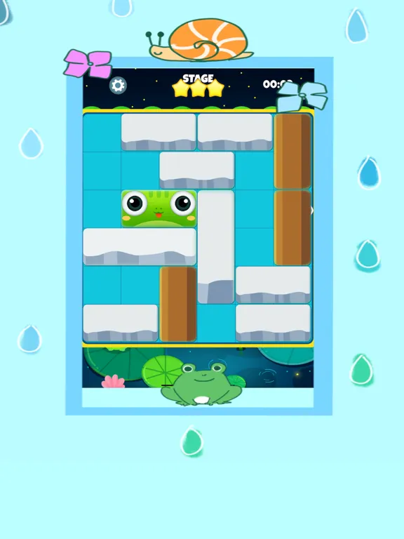 Tangkapan layar Unblock Frog - Brain Games iPad 