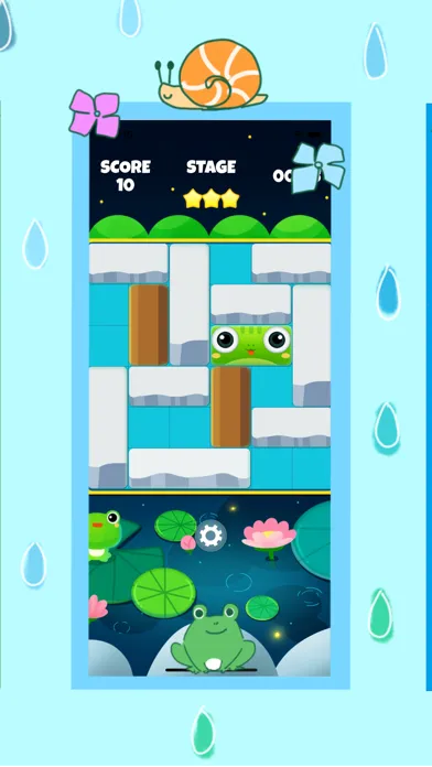 Tangkapan layar Unblock Frog - Brain Games