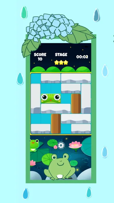 Tangkapan layar Unblock Frog - Brain Games