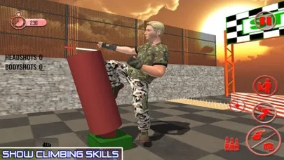 Zrzuty ekranu Army Survival Training: Army C