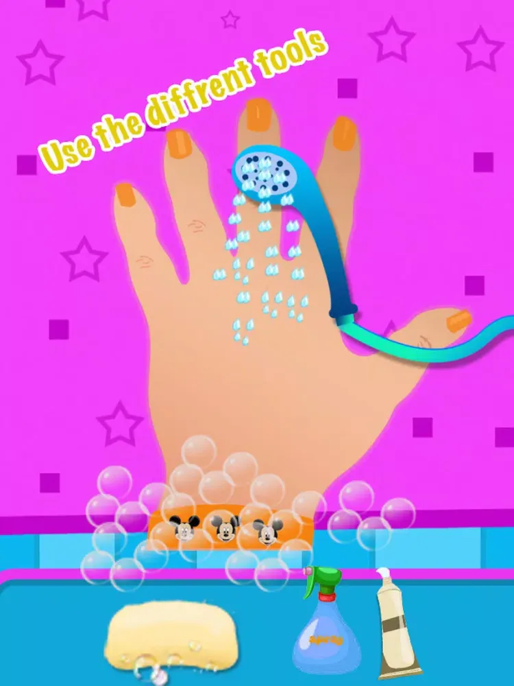 Capturas de pantalla de Little Baby Hand Doctor - Fun Hand and Nail Salon Game(For Boys and Girls) iPad 