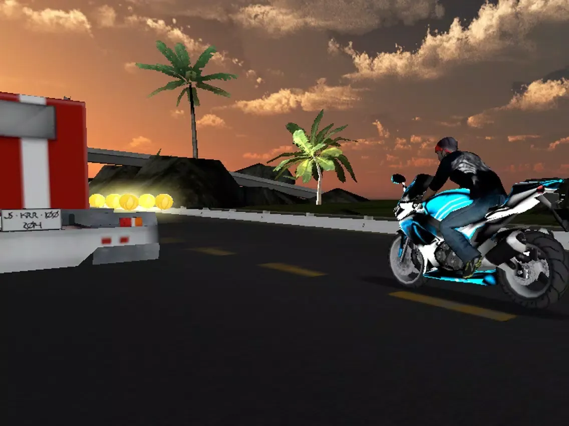 Zrzuty ekranu Bike Rider - Impossible Traffic Racer iPad 