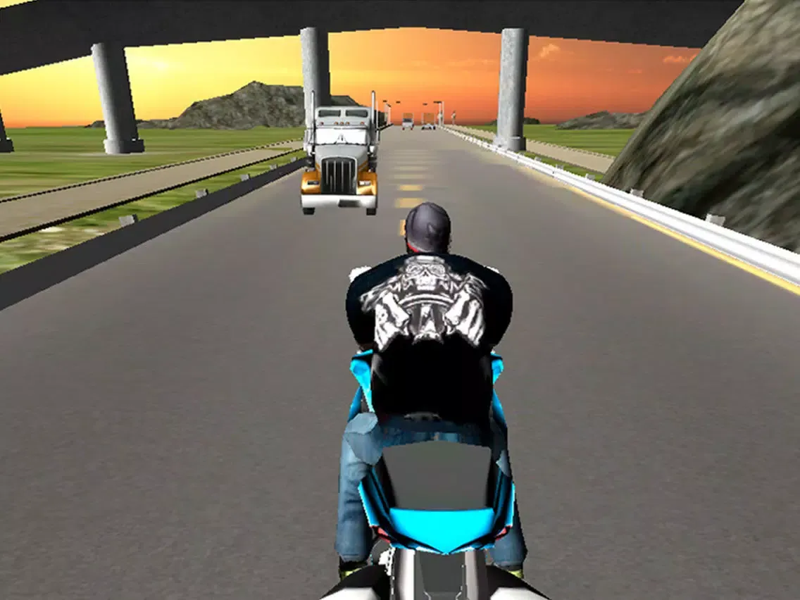 Zrzuty ekranu Bike Rider - Impossible Traffic Racer iPad 