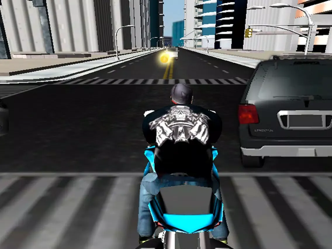 Zrzuty ekranu Bike Rider - Impossible Traffic Racer iPad 