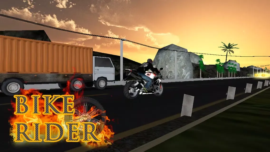 Zrzuty ekranu Bike Rider - Impossible Traffic Racer