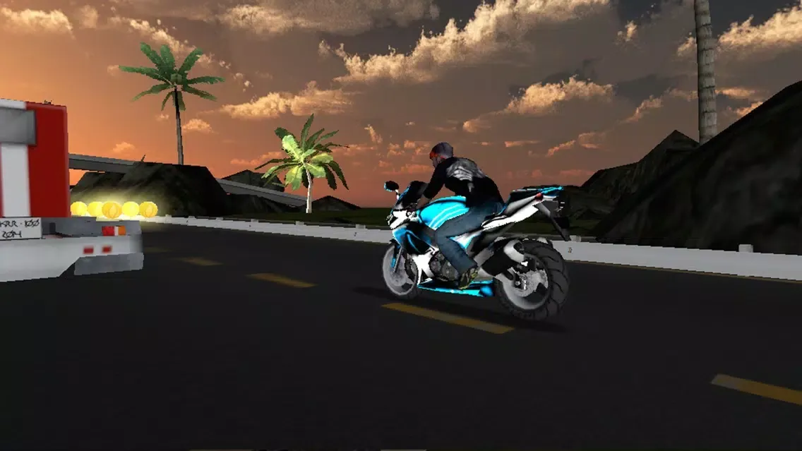 Zrzuty ekranu Bike Rider - Impossible Traffic Racer