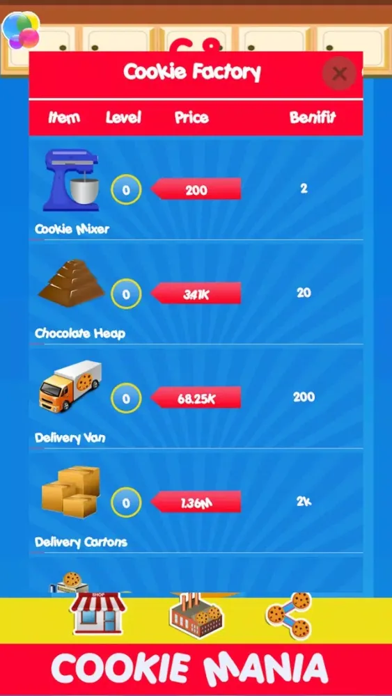 Captures d'écran de Cookie Swiper: Make it Cookie Rain