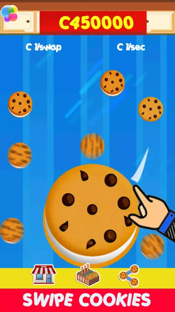Captures d'écran de Cookie Swiper: Make it Cookie Rain