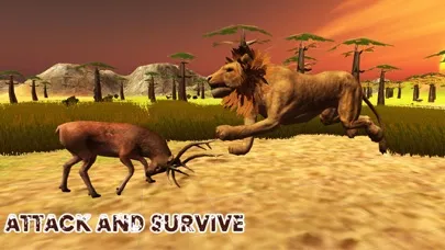 Capturas de pantalla de Lion Simulator 3D - Ultimate Wild Life Lion Simulator