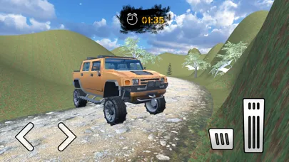 Capturas de tela do Off-road Jeep Mud Driving Sim