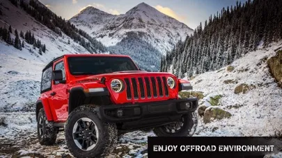 Capturas de tela do Off-road Jeep Mud Driving Sim