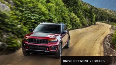 Capturas de tela do Off-road Jeep Mud Driving Sim