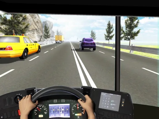 Скриншоты Racing In Bus - Traffic Racer iPad 