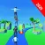 Stacking Human Run - Tower 3D
