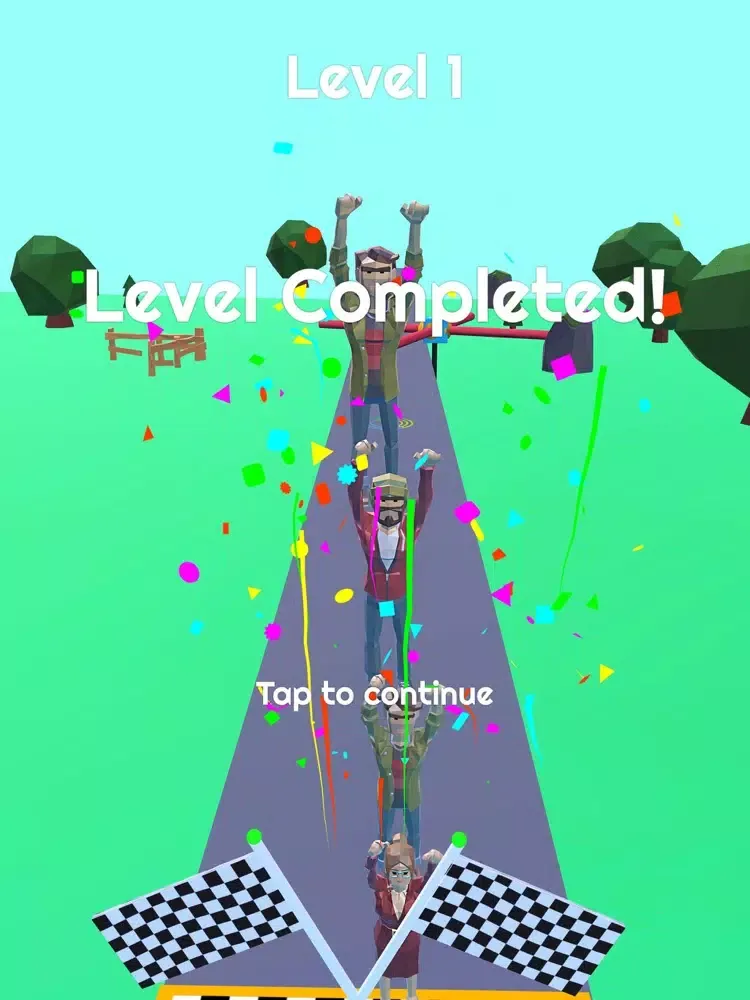 Stacking Human Run - Tower 3D iPad  Screenshots