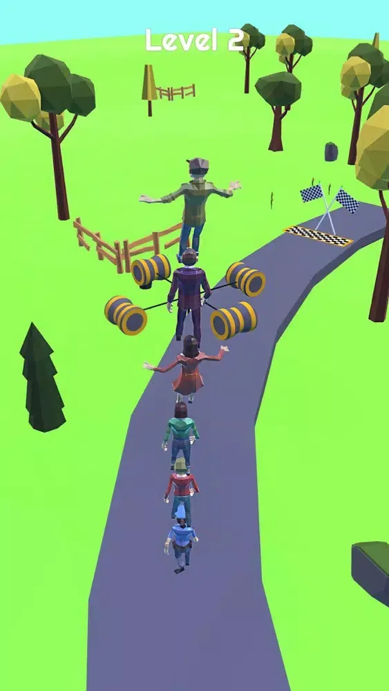 Stacking Human Run - Tower 3D Screenshots