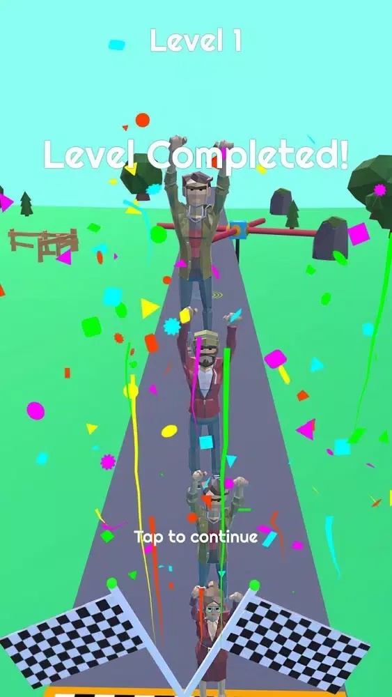 Stacking Human Run - Tower 3D Screenshots