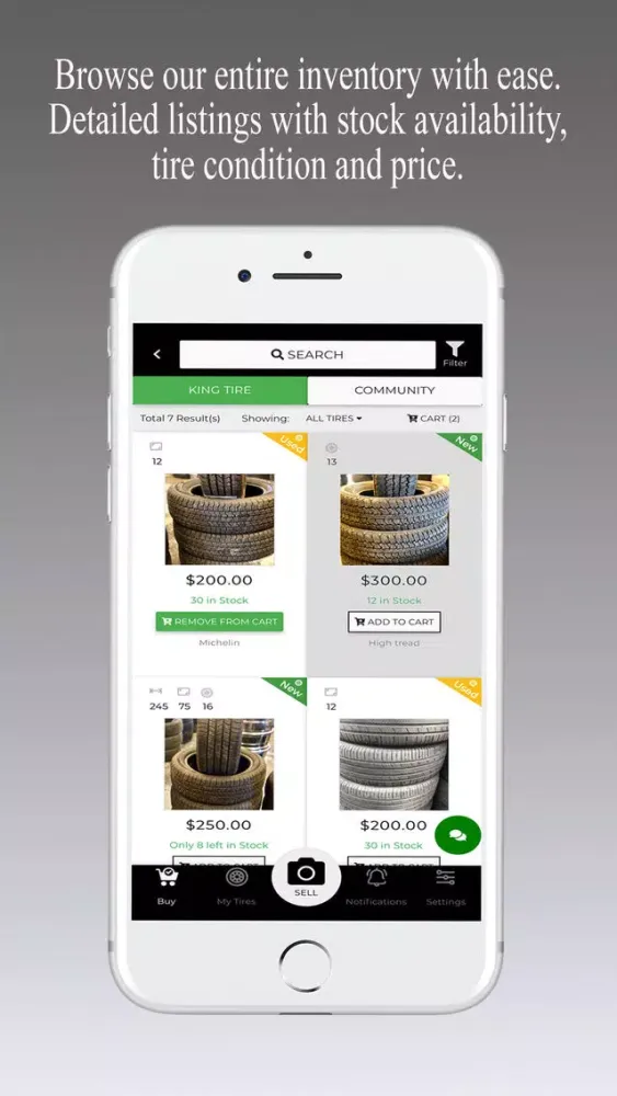 Capturas de pantalla de King Tire