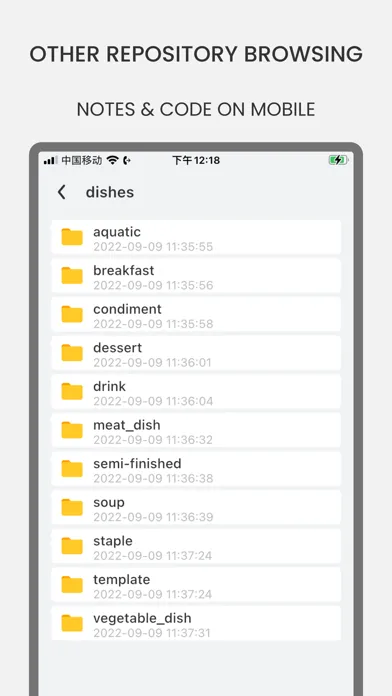 Tangkapan layar TreeDiary - Git&Note&TeamDiary