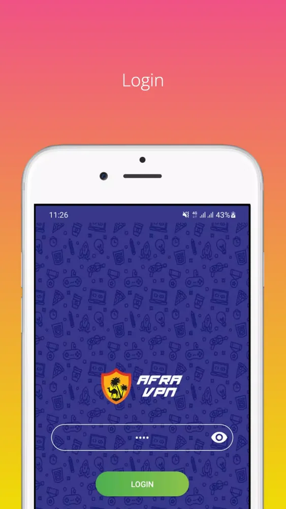 Screenshot di Afra VPN
