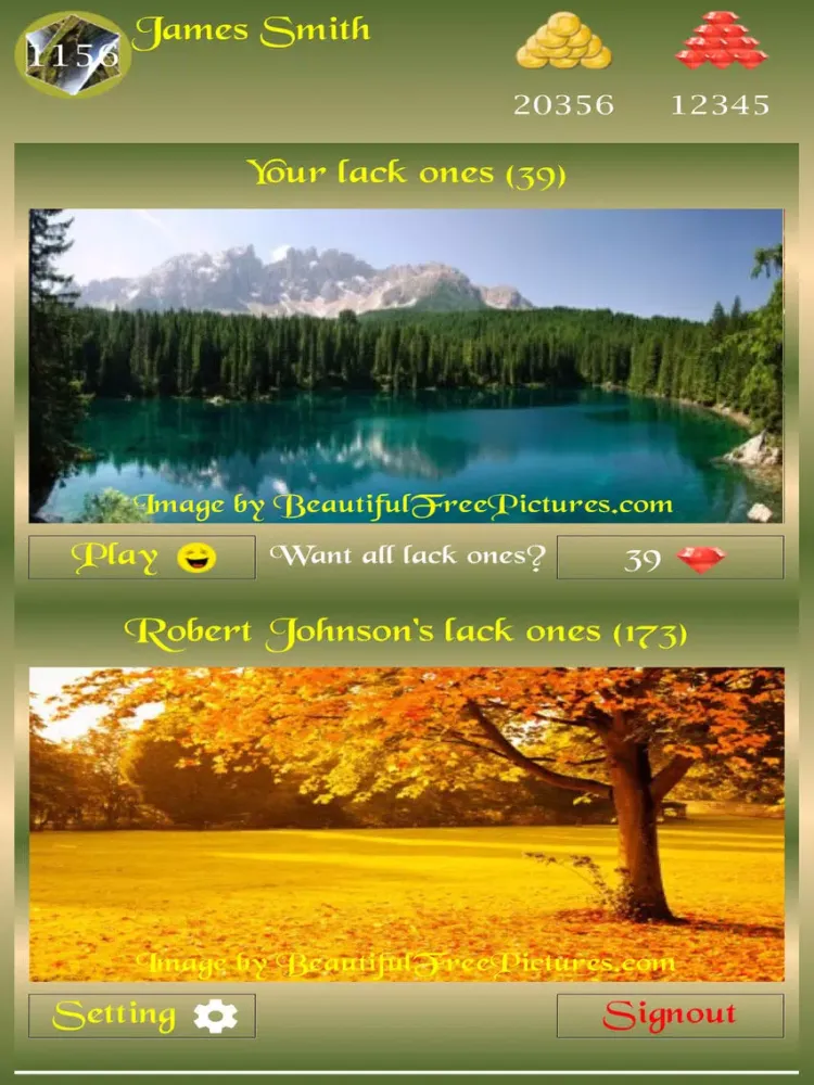 Ảnh chụp màn hình của Beautiful Picture Puzzle Pro iPad 