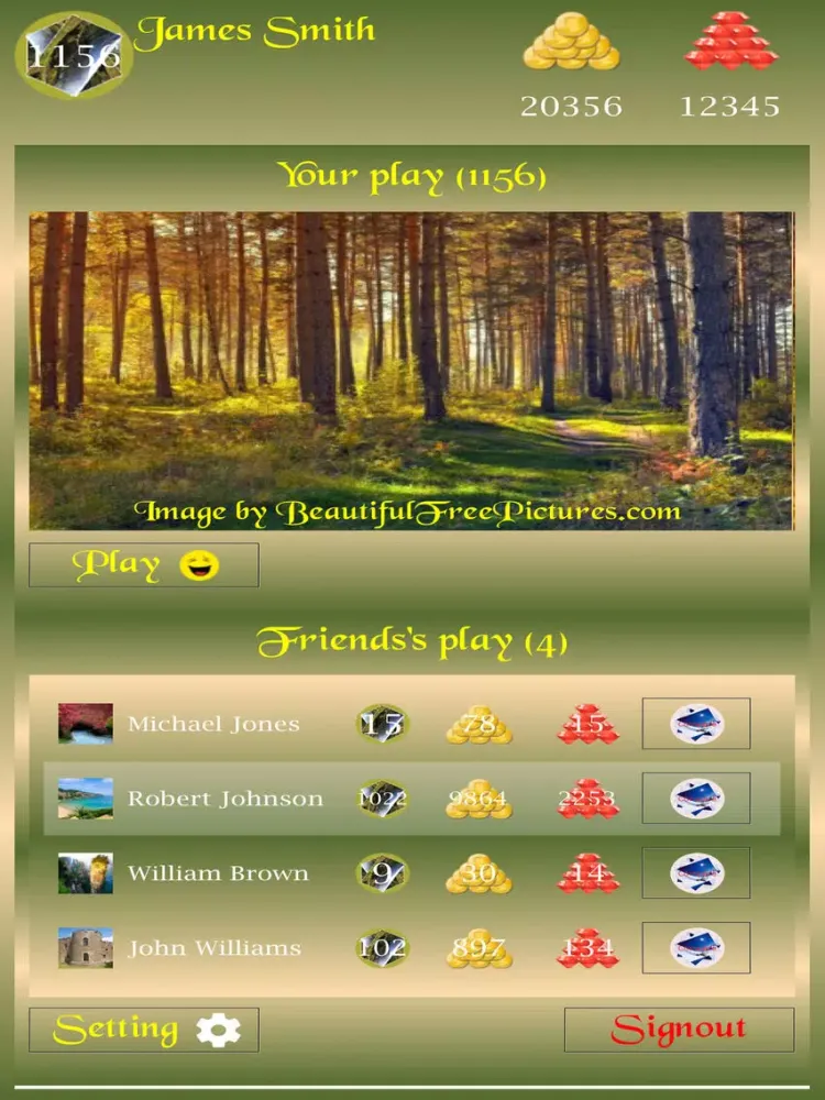Ảnh chụp màn hình của Beautiful Picture Puzzle Pro iPad 