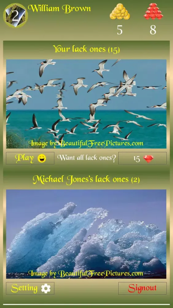 Ảnh chụp màn hình của Beautiful Picture Puzzle Pro