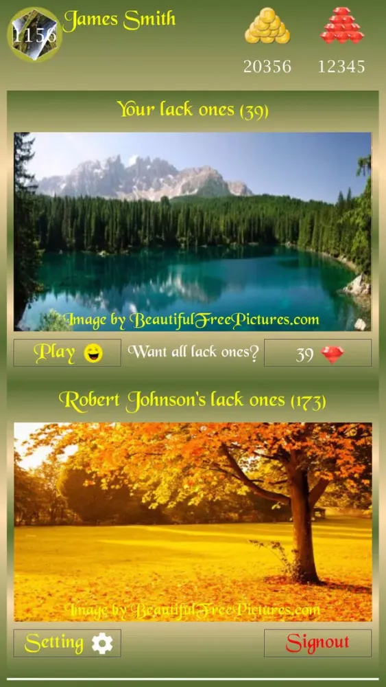 Ảnh chụp màn hình của Beautiful Picture Puzzle Pro