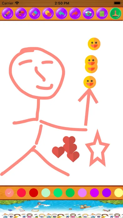 Скриншоты Drawing pad: Sketch board easy