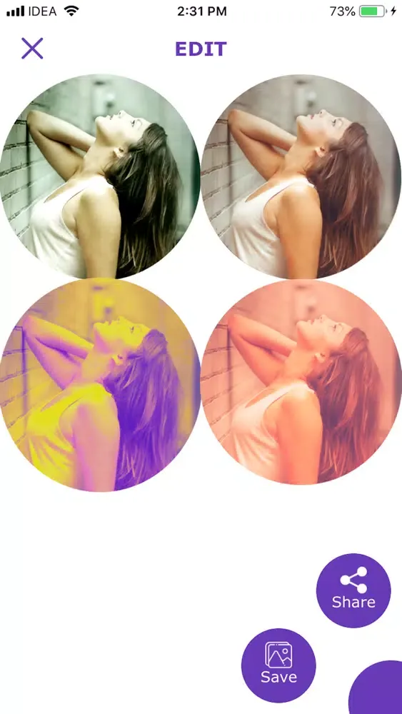 ClickSelfie - Perfect selfies سکرین شاٹس