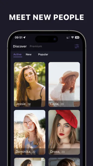 Captures d'écran de Kikoo: Online Dating App