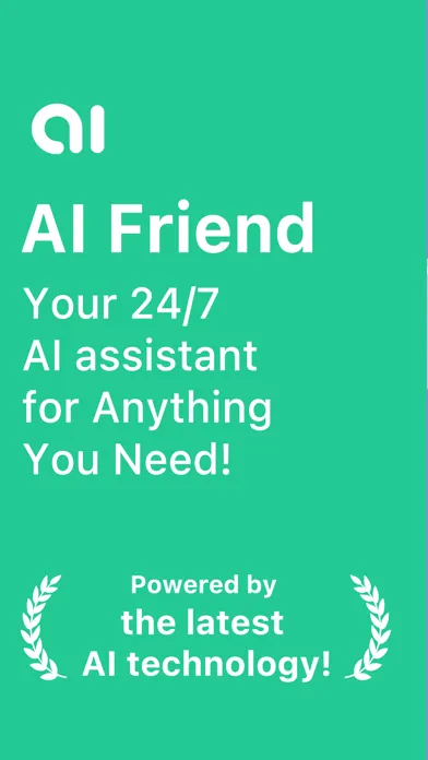 Capturas de tela do AI Friend: Chat Bot & Writing