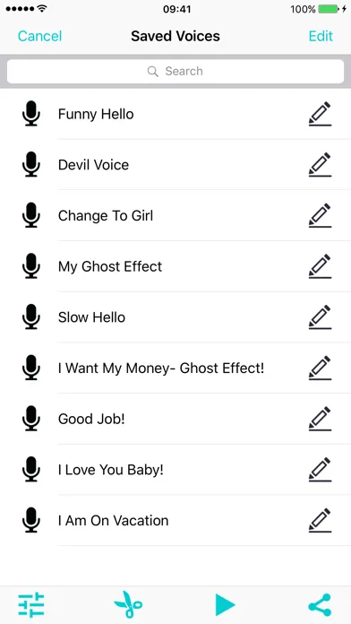 Zrzuty ekranu Voice Changer Calls Record-er