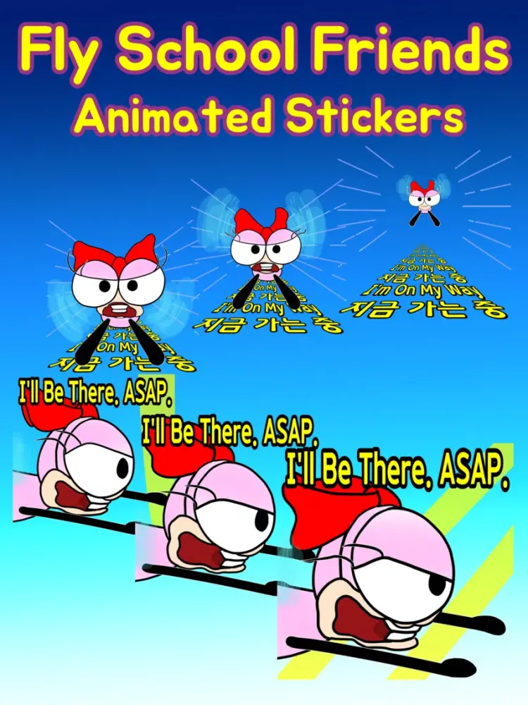 Fly School Freinds iPad  سکرین شاٹس