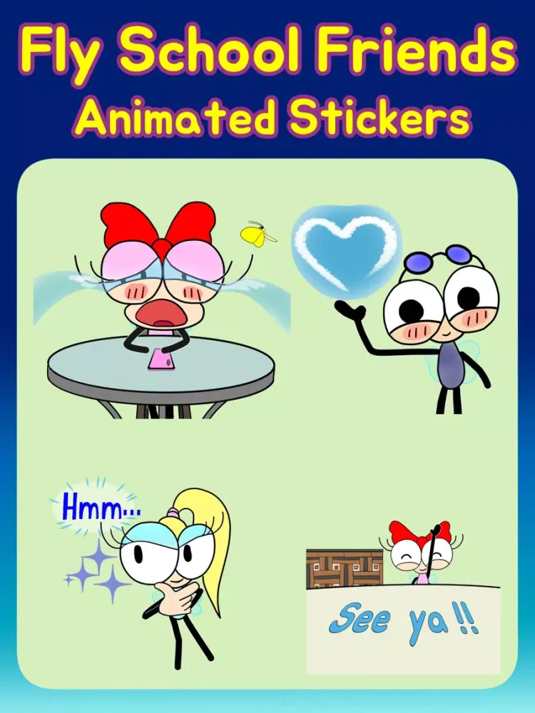 Fly School Freinds iPad  سکرین شاٹس