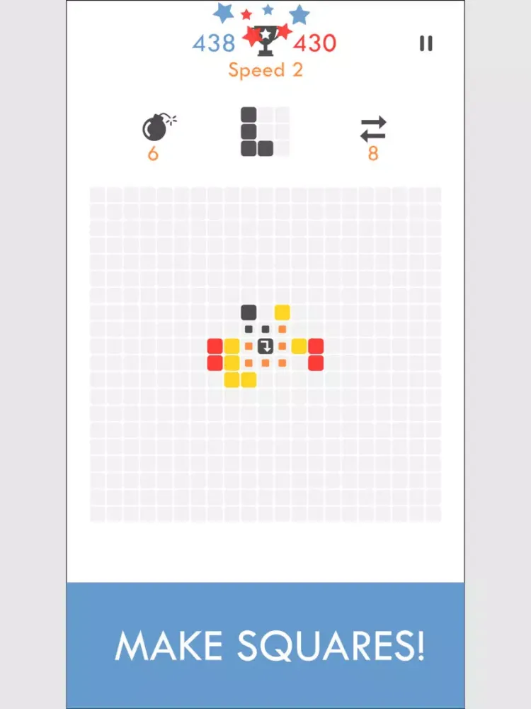 Capturas de pantalla de Make Squares iPad 