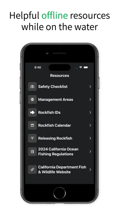 Screenshot di CA FishMap