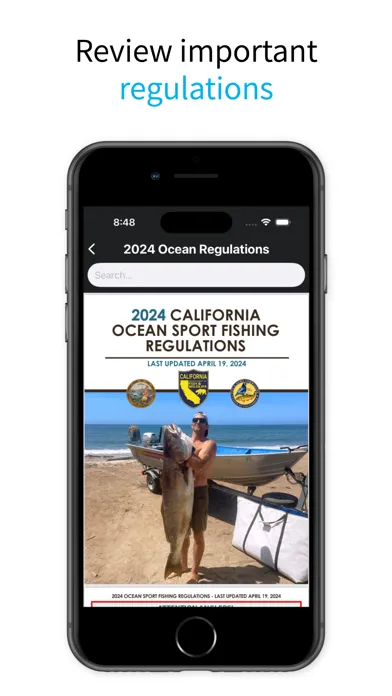 Screenshot di CA FishMap