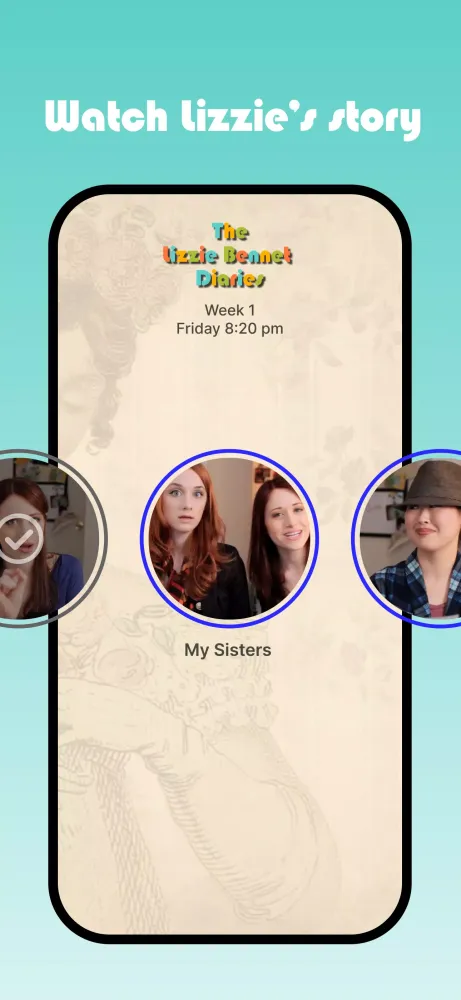 Capturas de tela do The Lizzie Bennet Diaries