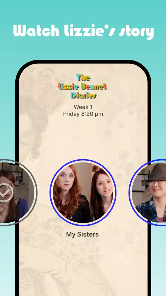 Capturas de tela do The Lizzie Bennet Diaries