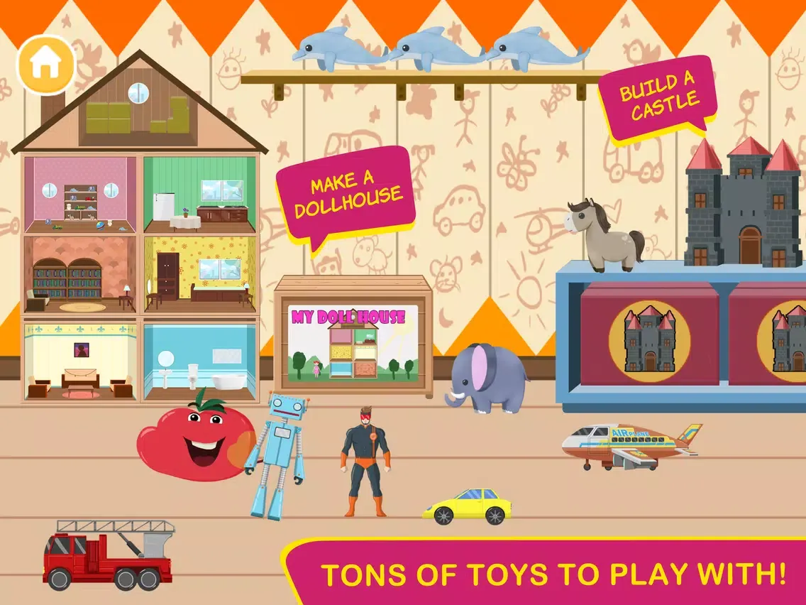 Capturas de pantalla de Fruits vs Veggies: Toy Store iPad 