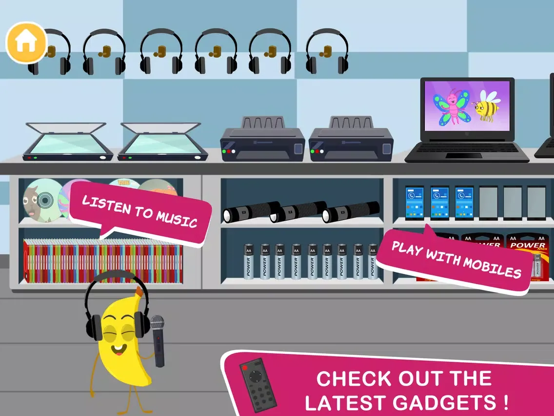 Capturas de pantalla de Fruits vs Veggies: Toy Store iPad 