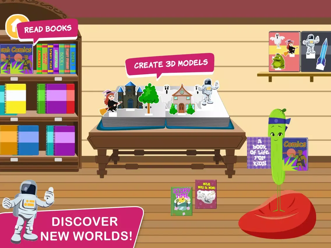 Capturas de pantalla de Fruits vs Veggies: Toy Store iPad 